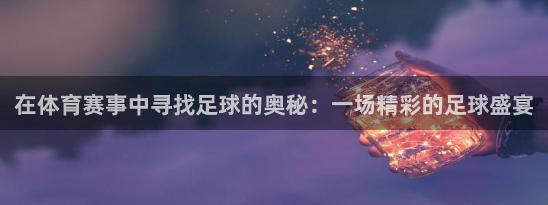 在体育赛事中寻找足球的奥秘：一场精彩的足球盛宴